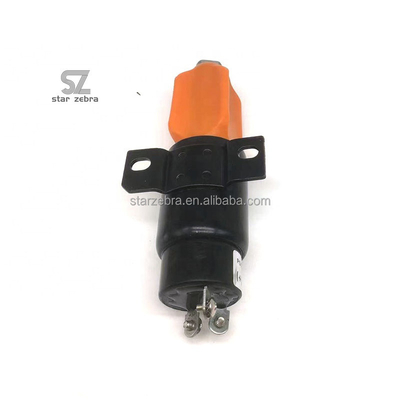 High Guarantee Voltage 12V 24V Excavator Stop Solenoid Switch for S6K E200B E320 HD700-5/7 6D31 6D14