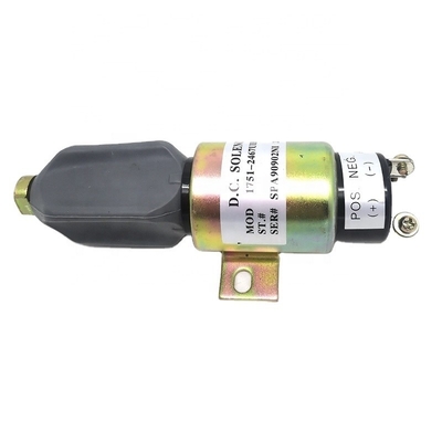 High Guarantee 1751-2467 Excavator Parts 24V Flameout Solenoid Valve S6K Stop Solenoid Valve 1751-2467UIBIS5A
