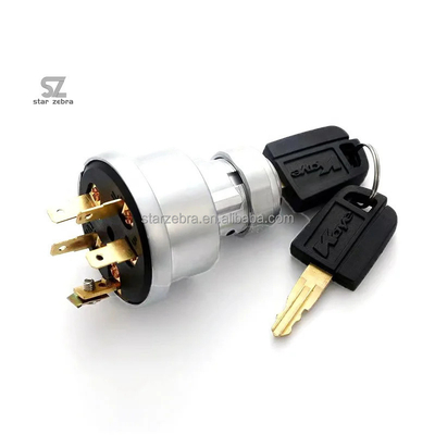 Steel 3E0156 Ignition Switch for E200B E320 5 Lines Start Switch High Guarantee Excavator Parts