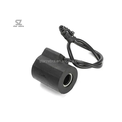 EDH0427V-H Big plug R220-5 R210-5 Round Solenoid Valve Coil for Hyundai Excavator Parts Voltage Round