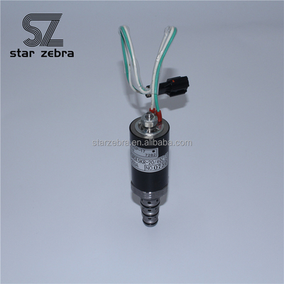 40C07-109 Hydraulic Pump Solenoid Valve for Hyun-dai R215-7 Kobel-co SK200-6E 12/24V KDRDE5K-20 Excavator Parts