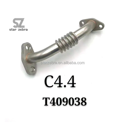 T409038 C4.4 Excavator Oil Return Pipe Line Turbocharger Oil Drain Tube with Online Support After Service