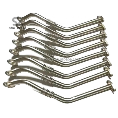 Part number 8980195121 8-98019512-1 ZX110-3 ZX120-3 4JJ1 Engine Turbocharger Oil Return Pipe Excavator Oil Drain Tube