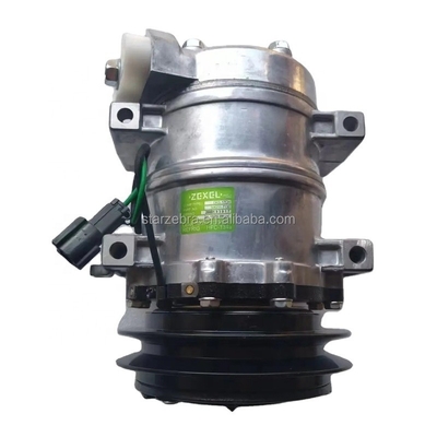 DKS-17CH Air Conditioner Compressor Auto Ac Compressor R134a for Hitachi Engine Model ZAX200-3 Excavator