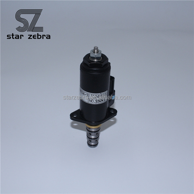 Machinery Repair Shops YN35V00051F1 G24YB50 Excavator Parts KWE5K-31 Hydraulic Rotation Solenoid Valve for SK200-8 SK210-8