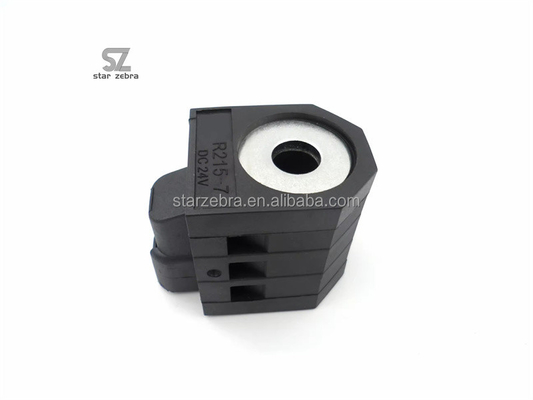 Hydraulic Main Pump Solenoid Valve Coil for Crawler Excavator Part XKBL-00004 24V R210LC-7 R215LC-7 Excavator
