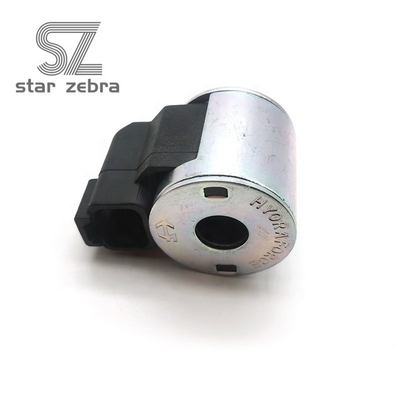 DC12V 24V Voltage Solenoid Coil for Electric Parts of Excavator E307 Liugong in H 58mm D 20mm Sizes