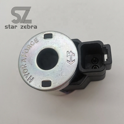 DC12V 24V Voltage Solenoid Coil for Electric Parts of Excavator E307 Liugong in H 58mm D 20mm Sizes