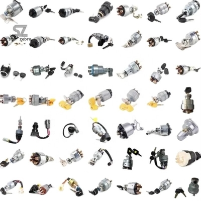 Building Material Shops Three Ignition Switch for Excavator Bulldozer Domestic Machine Komatsu Kobelco Hitachi Carter Hyundai
