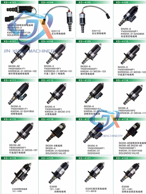 STAR ZEBRA High Quality Solenoid Perkins D03M12Y2 T410311 CAT E323D2L E330GC E336GC 924K Intake Mixing Solenoid Valve Flow Valve