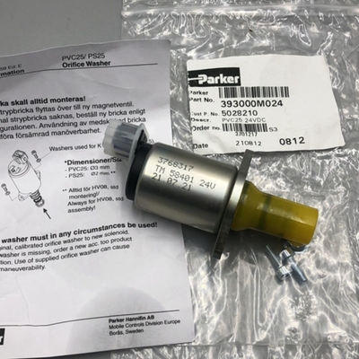 STAR ZEBRA 3768317 TM58401 SANY Trinity stacker pilot proportional valve 393000M024 PVC25 24VDC solenoid valve