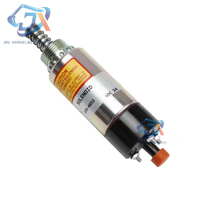 STAR ZEBRA 125-5771 125-5772 12V/24V Fuel Shutdown Solenoid 1255771 1255772 for Excavator E320B E325B 3116 3126 3114