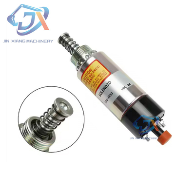 STAR ZEBRA 125-5771 125-5772 12V/24V Fuel Shutdown Solenoid 1255771 1255772 for Excavator E320B E325B 3116 3126 3114