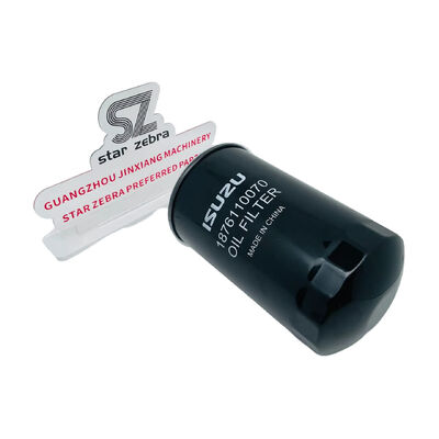 BEST SALE 6BG1 4HK1 6HK1 4BG1 6BG1 ENGINE OIL FILTER 1-87611007-0 1876110070 for ZX200 ZX330 EXCAVATOR MACHINERY PARTS
