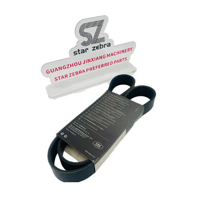 Engine Cooling Fan Belt Excavator Parts 1876184560 8973628150 8PK1155 for ISUZU Hitachi Excavator Parts Engine Spare Parts