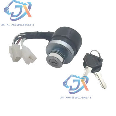 Startup 172B11-17100 Ignition Switch with Keys for Yanmar30-6 Yanmar55 Excavator Parts
