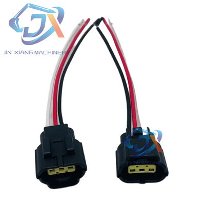 Excavator SK200 210 260 350-8 Super 8 Hydraulic Pump Solenoid Valve Sensor Plug High-Temperature Resistant Wire