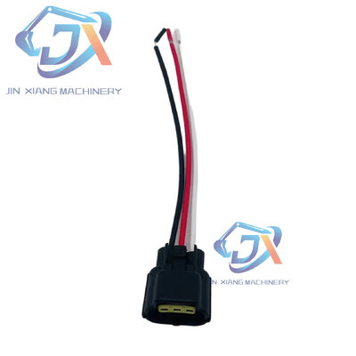 Excavator SK200 210 260 350-8 Super 8 Hydraulic Pump Solenoid Valve Sensor Plug High-Temperature Resistant Wire