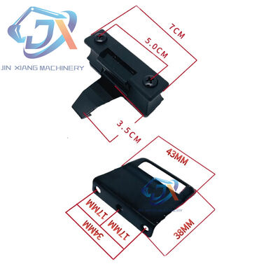 Excavator for XE55 60 75 135 150 200D 215DA 370 470C D DA Sliding Window Glass Retainer Clips & Fasteners