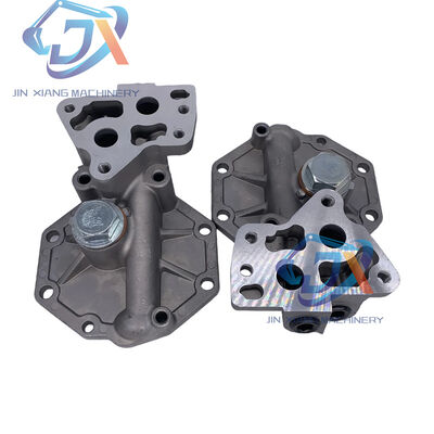 High Quality Filter Seat of Engine Oil Grid 4 Holes 1R-0739 or 8 Holes 1R-0749 Oil Filter for Excavator E320B E320C E320D