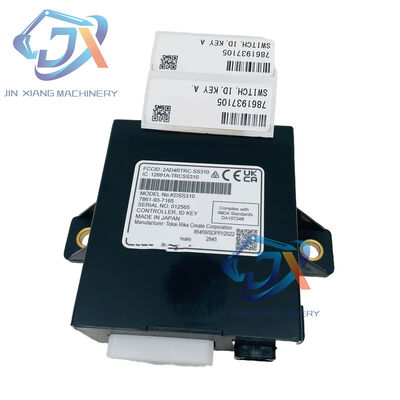 For Komatsu Excavator Spare Part PC200-10 Controller ID Key 7861-93-7165  7861-93-7163 Construction Machinery Parts