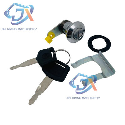 For Kubota 155/161/185 Excavators: Cab Door Lock Assembly Includes Inner  Outer Handles Lock Mechanism Lock Cylinder  Construction Machinery Parts