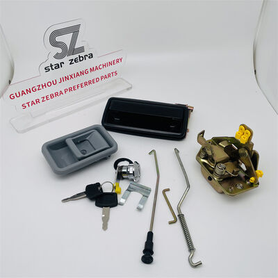 For Kubota 155/161/185 Excavators: Cab Door Lock Assembly Includes Inner  Outer Handles Lock Mechanism Lock Cylinder  Construction Machinery Parts