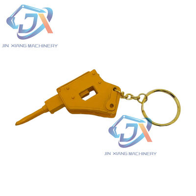 Creative Excavator Bulldozer Loader Models Breaker Hammer Ornaments Ashtrays Pen Holders Souvenirs Birthday Gifts Key Chain Ring