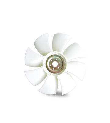 For Komatsu 4D95 4D102 Engine Diesel Cooling Fan Blades 600-625-7520 with 6 Holes and 10 Blades for for Komatsu Vehicles