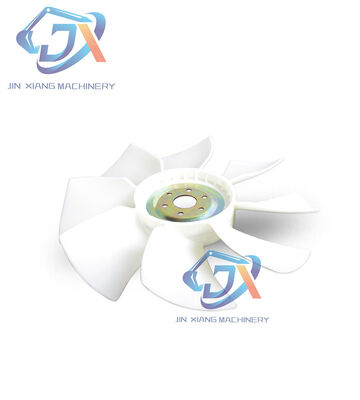 For Komatsu 4D95 4D102 Engine Diesel Cooling Fan Blades 600-625-7520 with 6 Holes and 10 Blades for for Komatsu Vehicles