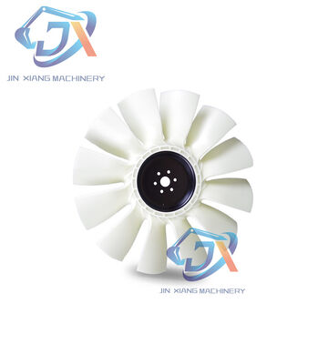 For Isuzu 4HK1 Diesel Engine Cooling Fan with 1136603321 Blade for Hitachi EFI ZAX200 ZAX210 Excavator