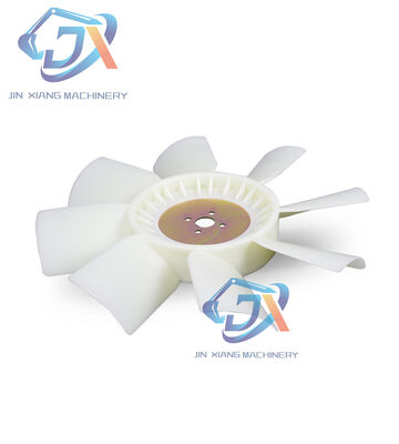 High Quality Excavator Cooling Fan Blade 129953-44710 for YANMAR 4TNV94 4TNV94L Engine for DH60-7 R60-7 Engine Fan Blade