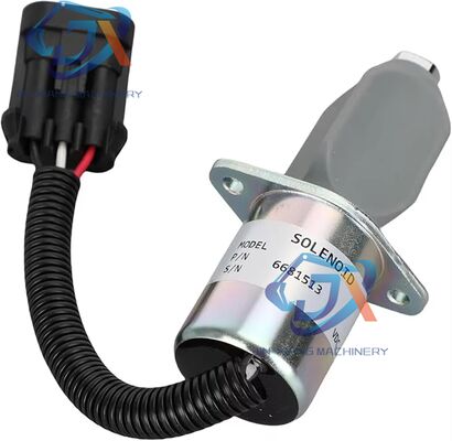 Excavators 6681513 6667993 6662993 6577503 6681512 6690563 Flameout Solenoid Valve 12V for S150 S160 S175 Kubota Engine