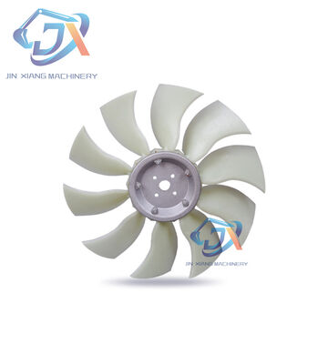 High Quality Aluminum Engine Cooling Fan Blades for Kubota V3800 Construction Machinery Parts