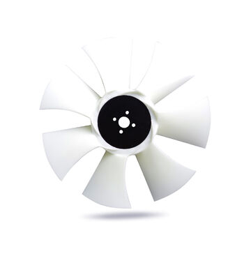 For Modern Excavator R60-7 R80-7 DH60-7 Forklift Fan Blade 4TNV94 4TNV94l Fan Blade Plastic 129953-44710