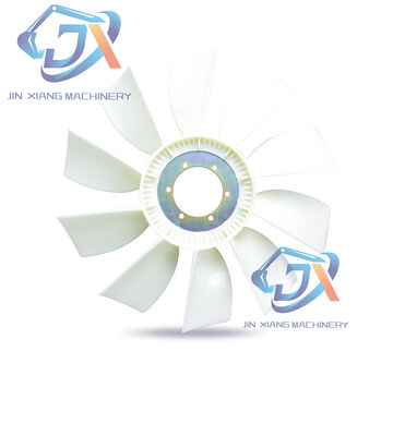 R210-5 D6BT Engine Cooling Fan Blade for Excavator Spare Parts