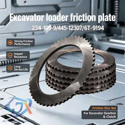 234-109/445-12307/6T-9194 Transmission Steel Plate 445-12307 Brake Disc for Dana T20000 Transmission Clark Hurth 12.6HR18304