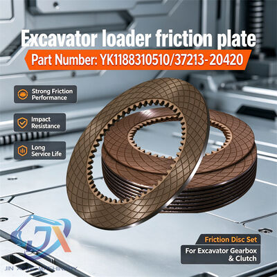 Star zebr 54T Clutch Disc YK1188310510  37213-20420 for Kawasaki Excavator loader spare parts