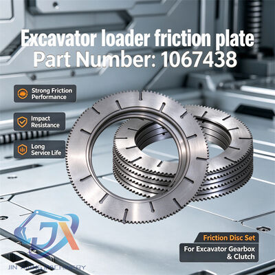 EexcavaStart Friction Disc 1067438 Groove With Track Tractors Durable Reliable Easy Install Replacement