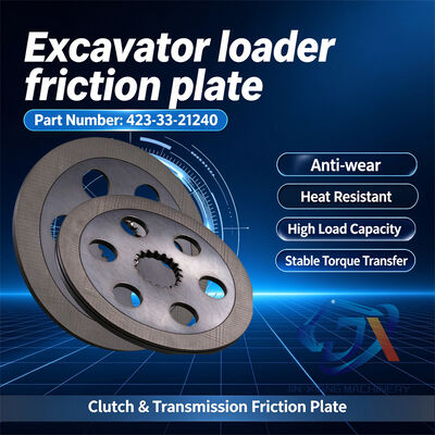 Wholesale Excavator Parts WA380-3 Friction Plate 423-33-21240 Friction Disc 350*78*8.2 1T18 WA380-3 Clutch Plate Price
