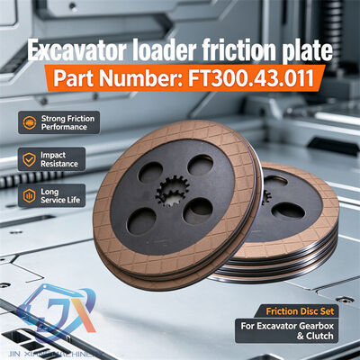 STAR ZEBRA FT300.43.011 High Performance LOCAL MARKET Transmission Paper Based Friction Plate Clutch Disc 224mm IT15 Internal Teeth
