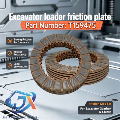 STAR ZEBRA T159475 34T 141.5*99*4mm T159475 Fits for Tractor 310E 310G 310J 310K 310SE 310SG Tractor Spare Parts Brake Disc
