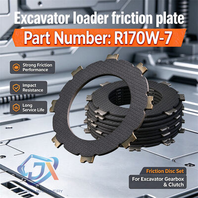 STAR ZABRA ZGAQ-02220 Clutch Friction Plate Brake for R170W-7 R210W-7 R210W-9 Wheel Excavator OEM Quality Replacement Parts 6 Months