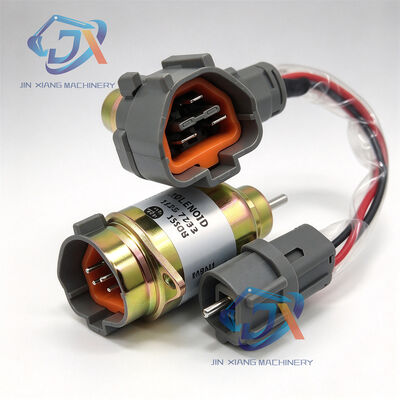 STAR ZABRA 119233-77932 High Quality 1503ES-12S5SUC12S R60 DH60 Excavator Diesel Engine Solenoid Valve F728323-0448 VCD 12V 11923377932
