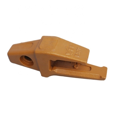 E307 Excavator Tooth Adapter , 6y3222 Bucket Teeth Metallic Color