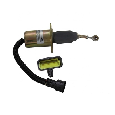Excavator Diesel Engine Flameout Stop Solenoid Valve 37B34-56010 For Cummmins